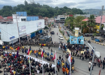 Polda Papua: Demo di Jayapura Berjalan Aman dan Kondusif
