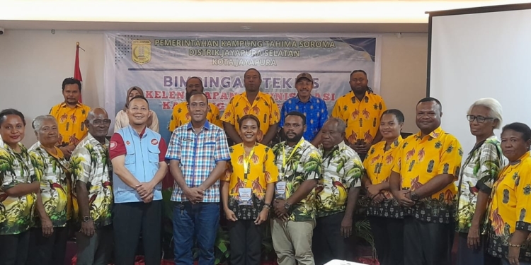 Aparat Kampung dan Bamuskam Tahima Soroma Ikut Bimtek Anti Korupsi