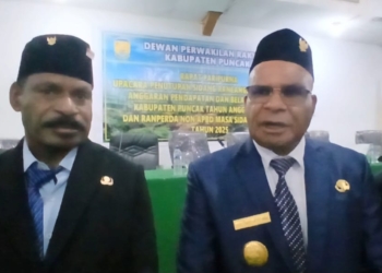 Ukir Sejarah, Elvis Tabuni Antar Kabupaten Puncak Raih Penghargaan Nasional Bergengsi Asia Global Awards 2025