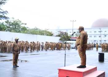 Pj Sekda Papua Pegunungan Soroti Ketidakhadiran ASN dalam Apel Pagi