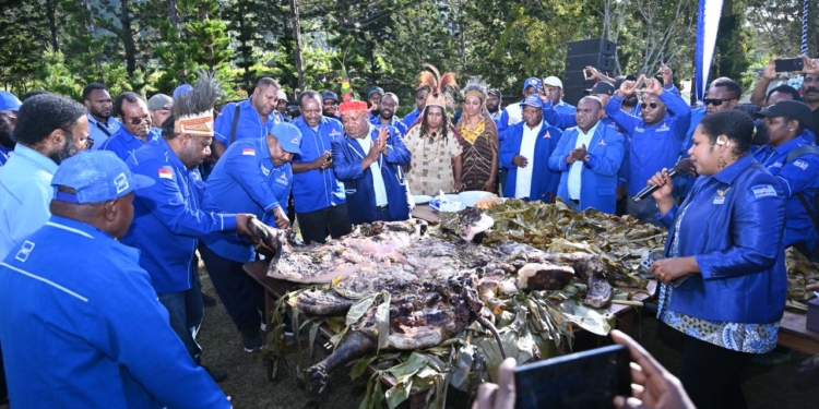 HUT Partai Demokrat ke-24, Membangun Papua Pegunungan Lewat Kepedulian dan Tradisi