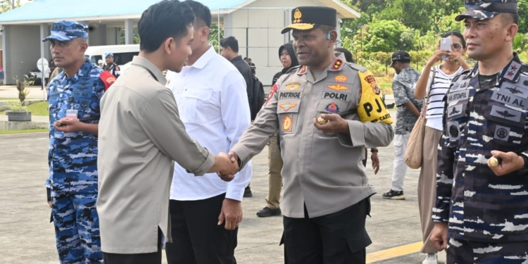 Kapolda Papua Sambut Kunjungan Kerja Wakil Presiden RI di Jayapura