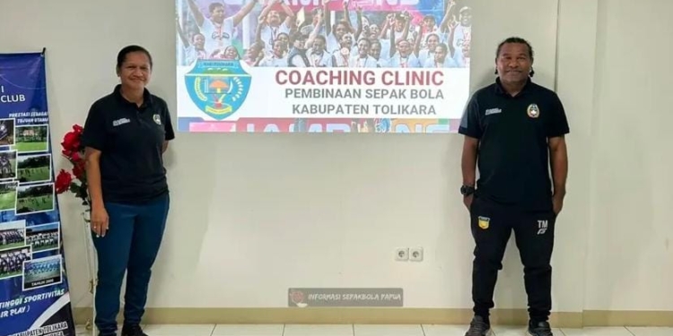 Meningkatkan Kapasitas Pelatih Lokal, Dispora Tolikara Datangkan Dua Coach Educator
