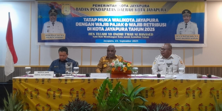 PAD Kota Capai 217 Miliar , Wali Kota Jayapura: Terima Kasih Buat Wajib Pajak