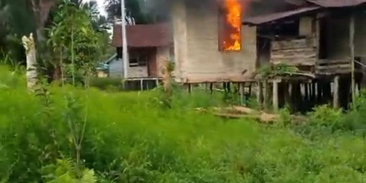 KKB Tembak Warga Sipil di Asmat, Rumah Dibakar