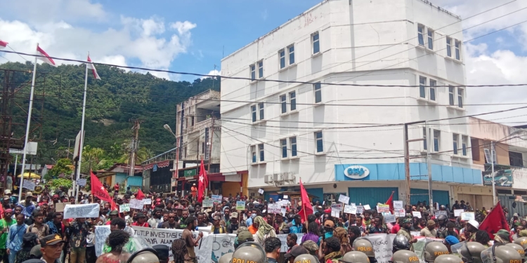 740 Personil Polisi Diterjunkan Kawal Demo KNPB di Jayapura