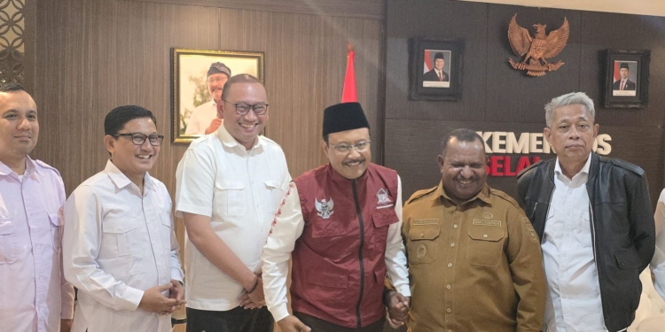 Pasca Kerusuhan Yalimo, Wagub Papua Pegunungan Bertemu Mensos Bahas Pemulihan