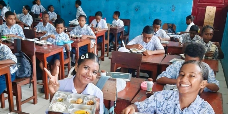 Ini Penjelasan SMPN 3 dan SMP YPPK Santo Paulus Abepura di Kota Jayapura, Terkait Pelaksanaan MBG