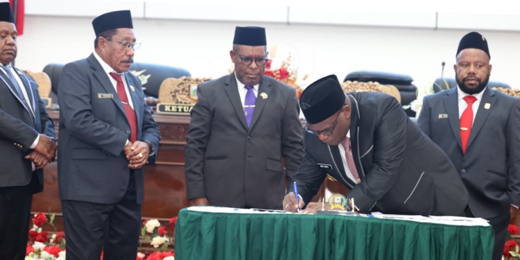 DPR Papua Tengah dan Pemerintah Provinsi Sepakati Perubahan KUA-PPAS 2025