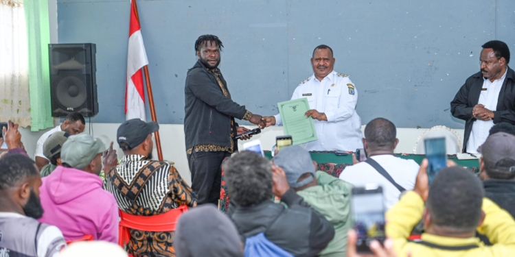 Wagub Ones Pahabol Temui Pencaker Papua Pegunungan