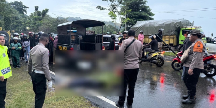 Kecelakaan Lalu Lintas Ganda di Jalan Poros Sentani-Abepura, Satu Pelajar Tewas