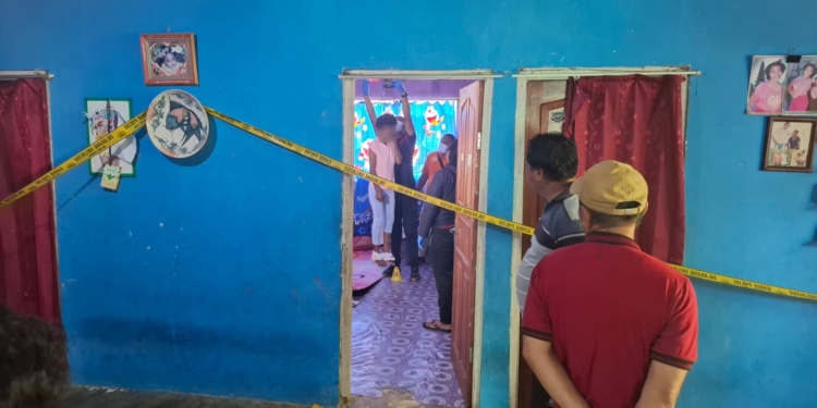 Seorang Ibu Rumah Tangga Ditemukan Gantung Diri di Belakang Aspol Polsek Sentani Kota Jayapura