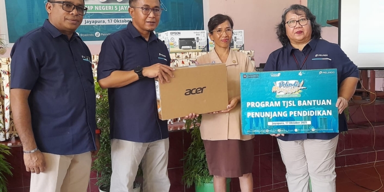 SMPN 5 Jayapura Beri Apresiasi Buat Program Pelindo Mengajar