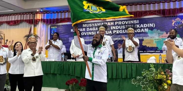 Musprov KADIN Papua Pegunungan Ke-I, Andru Bahabol Terpilih Sebagai Ketua Periode 2025-2030