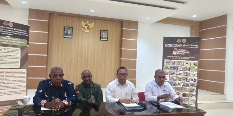 Ini Penjelasan BBKSDA Papua Soal Pemusnahan Mahkota Cenderawasih