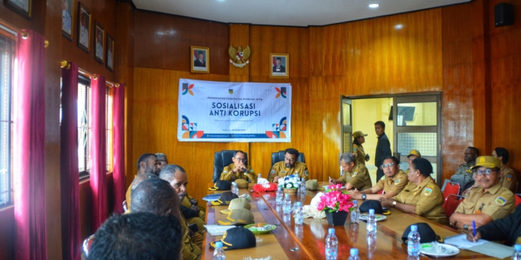 Pemda Puncak Jaya Gelar Kegiatan Korupsi, Tegaskan Komitmen Integritas dan Pencegahan Korupsi