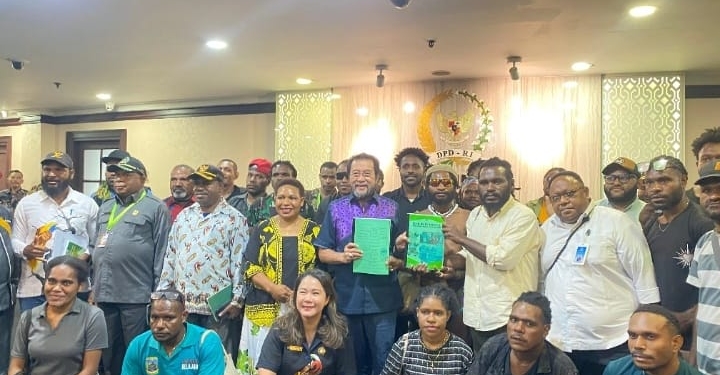 DPRK Intan Jaya Bartholomeus Mirip Menceritakan Isi Hati dan Air mata oleh Rakyat kepada DPR RI