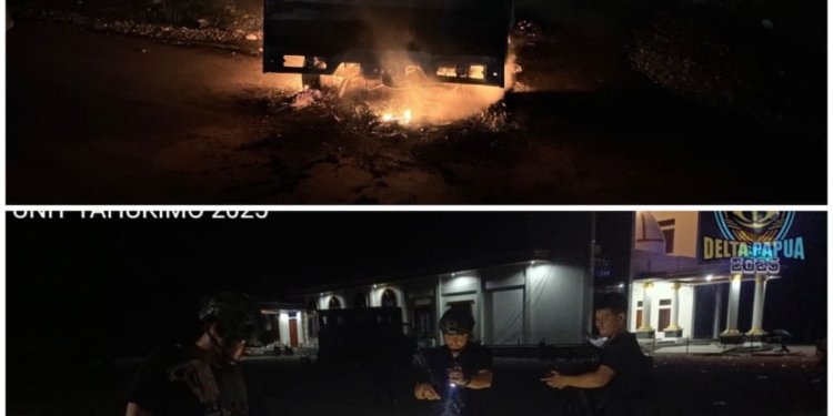 Satgas Ops Damai Cartenz Kejar Pelaku Penganiayaan, Yang Tewaskan Seorang Sopir di Dekai