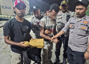 Bawa Ganja Seberat 1.030 gram, Seorang Pria Ditangkap di Pelabuhan Jayapura