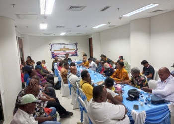 MRP Papua dan Tokoh Adat Wilayah Tabi-Saireri Gelar Rapat Koordinasi Bahas Pembakaran Mahkota Cenderawasih