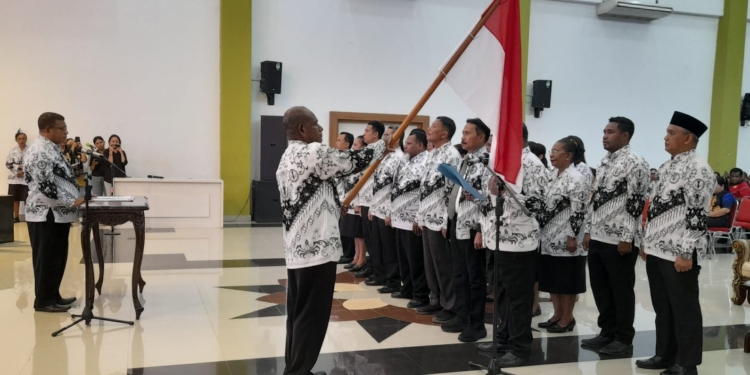 Sekda Kota Jayapura: PGRI Mitra Strategis Pemerintah Dalam Mewujudkan SDM Unggul dan Berkualitas