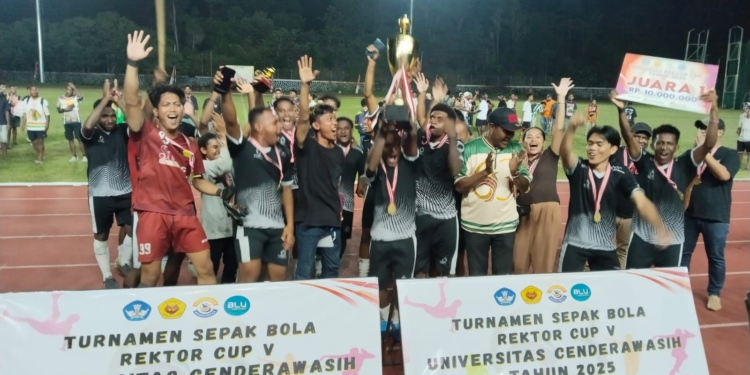 Rektor Cup Uncen V Resmi Ditutup, Mahasiswa Semangat Rayakan Sportivitas dan Prestasi