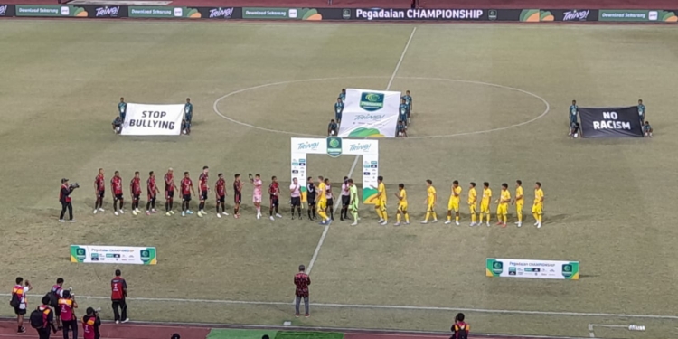 Gol Tunggal Mathius Da Silva, Antar Persipura Menang 1-0 Atas Persiku Kudus