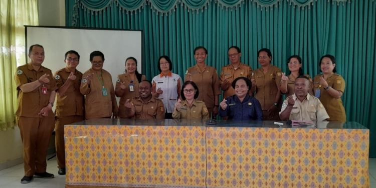 Diskusi Santai Ketua PKK Kota Jayapura Bersama Insan Kesehatan di Kota Jayapura
