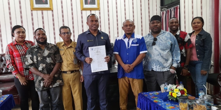 Max Karubaba Jabat Karateker Ketua DPC GAMKI Kota Jayapura