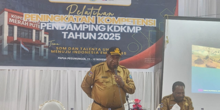 Pemprov Papua Pegunungan Latih Pendamping Koperasi Merah Putih untuk Dorong Ekonomi Rakyat