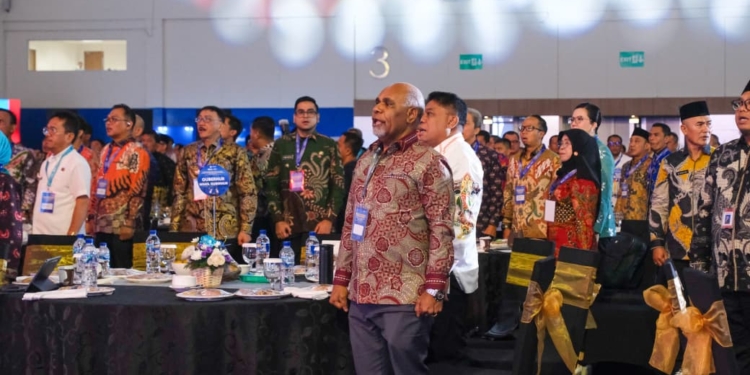 Wagub Papua Tengah Dorong Revitalisasi Sekolah dan Digitalisasi Pembelajaran pada Rakor Nasional 2026