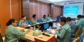 TP PKK Papua Pegunungan Ikuti Sosialisasi Hasil Rakernas X Secara Daring