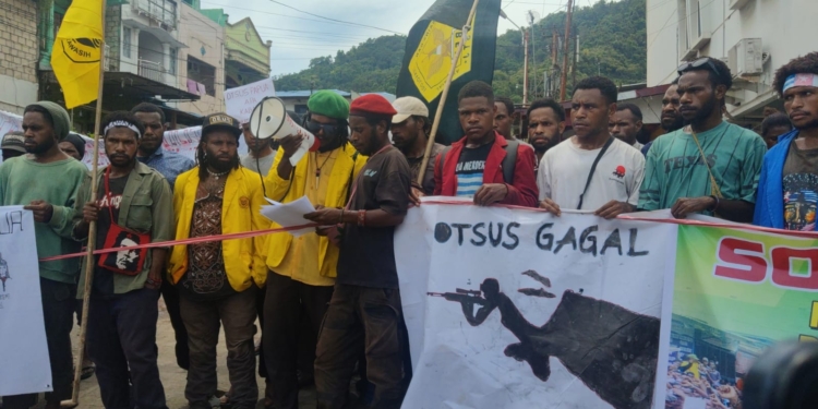 Solidaritas Mahasiswa Papua Gelar Mimbar Bebas, minta Pemerintah Evaluasi UU Otsus