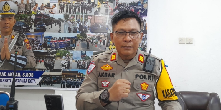 Kasatlantas Paparkan Kasus Lakalantas Dua Tahun Terakhir di Wilayah Jayapura