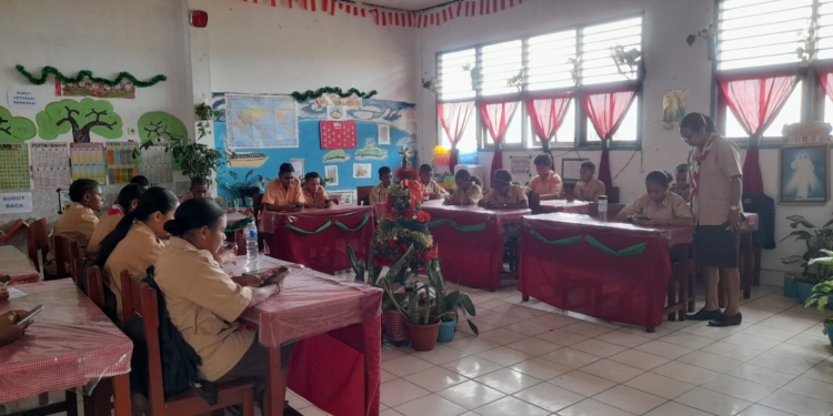 Hari Ke-3 Ujian ASA di SMP YPK Paulus Berjalan Lancar, Kepsek: Apresiasi Peran Serta Orang Tua