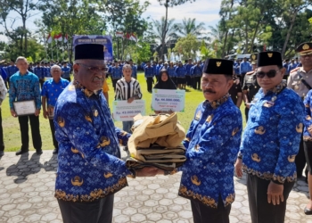 Damkar Kota Jayapura Terima Bantuan APD Dari Pemerintah Korea Melalui Kemendagri