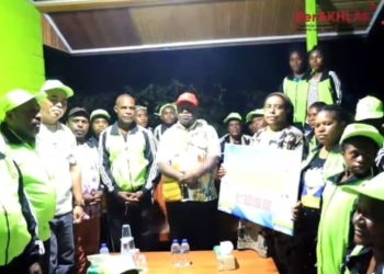 Bupati Dogiyai Bantu 1 Miliar ke Peserta Pesparani ke-2 Kabupaten Mimika