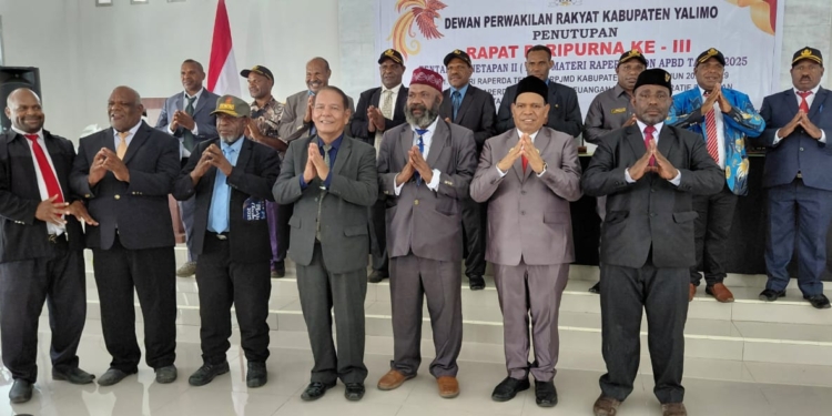 DPRK Yalimo Sahkan Dua Raperda Non-APBD 2025, RPJMD 2025–2029 Jadi Fondasi Arah Pembangunan Daerah