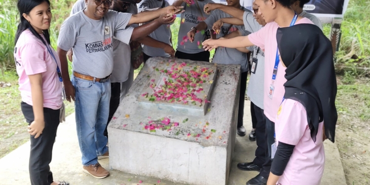 Sambangi Monumen Theis Hiyo Eluay, Komnas HAM Papua Maknai Hari HAM Sedunia Tahun 2025