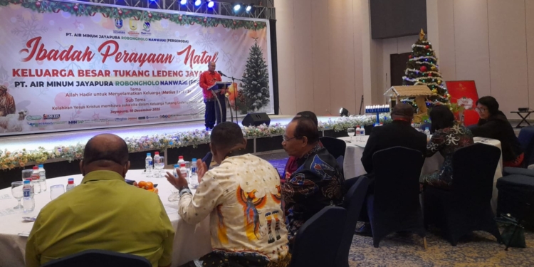 Natal Keluarga Besar Tukang Ledeng Jayapura, Momentum Wujudkan Pelayanan Terbaik  
