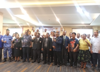 Wabup Haris Yocku Resmi Dilantik Sebagai Ketua KONI Kabupaten Jayapura