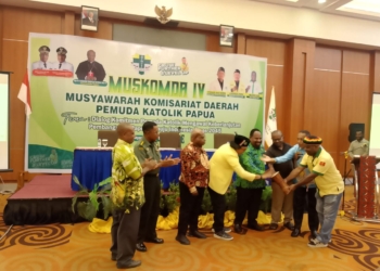 Aloysius Giyai Ajak Pemuda Katolik Papua Berani Kritis Menjadi Kekuatan Moral di Tengah Masyarakat