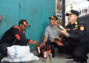 Meski Ada Instruksi Walikota, Penjualan Miras Ilegal Masih Berlangsung Saat Hari Natal
