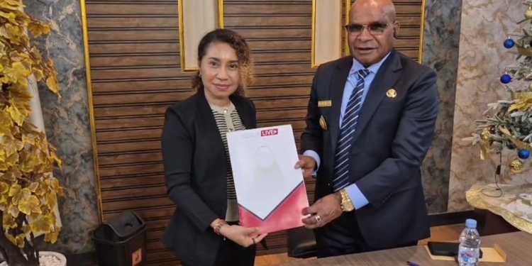 Pemda Puncak dan Noken Live Resmi Jalin Kerja Sama Lewat Penandatanganan MoU