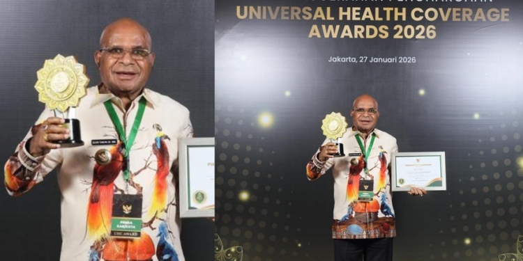 Pemkab Puncak Raih UHC Award 2026, Bukti Komitmen Hadirkan Jaminan Kesehatan Merata di Papua Tengah