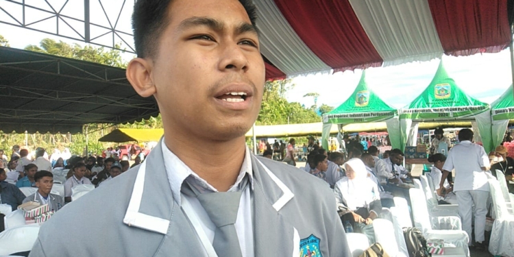 Ketua OSIS SMAN 1 Nabire: Festival Media Papua Jadi Pondasi Lahirnya Jurnalis Muda Papua
