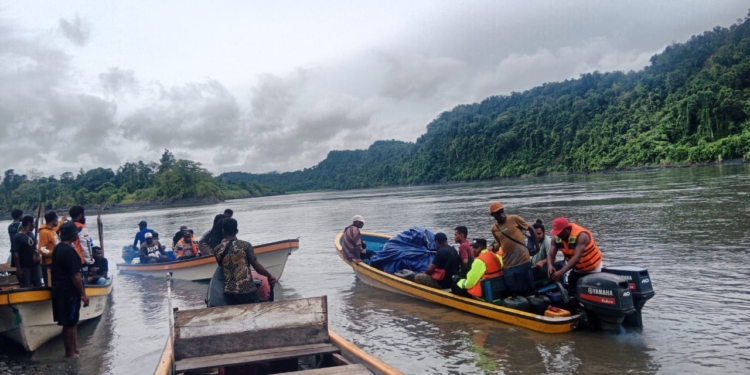 Tragedi Speedboat Terbalik di Sungai Mamberamo, Kepala Kampung dan Mantri Ditemukan Tewas, Satu Korban Masih Hilang