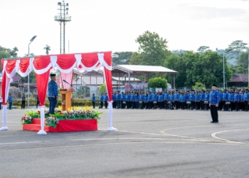 Pimpin Apel Gabungan, Wagub Papua Tengah Deinas Geley Soroti Loyalitas, Disiplin, dan Mental ASN