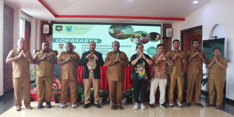 Pemprov Papua Pegunungan Gelar Lokakarya 4 Tahapan Penerapan SPM Tahun 2026