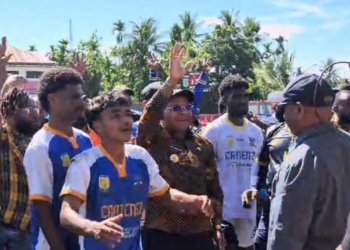 Persipuncak Cartenz Tembus Grand Final Liga 4 Papua Tengah, Bupati Elvis Tabuni Yakin Piala Akan Pulang ke Ilaga